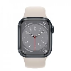 Умные часы Apple Watch Series 8 41 мм Midnight Aluminum Case with Starlight Sport Band